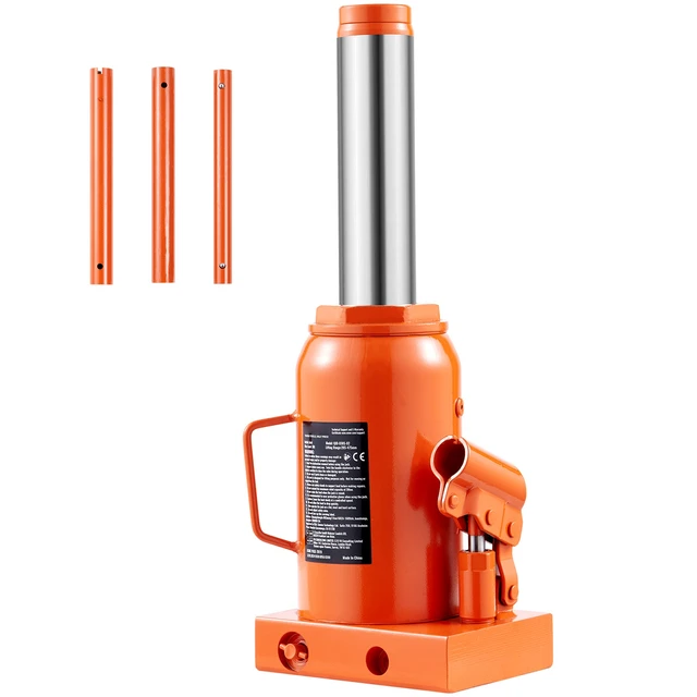 Alt view image 9 of 9 - Hydraulic Bottle Jack 30 Ton Manual High Lift Automotive Car Repair Shop