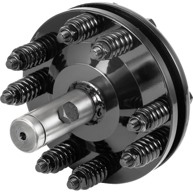 Alt view image 8 of 8 - Slip Clutch, 1 3/8\" PTO Slip Clutch, Smooth Round Ends PTO Friction Clutch, Carburized Steel Tractor Slip Clutch, Adjustable Rotary Cutter Slip Clutch, Black Brush Hog Slip Clutch for PTO Shaft
