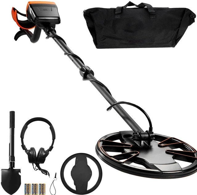Alt view image 15 of 15 - Metal Detector for Adults & Kids, 10 Inch Waterproof Search Coil with LCD Display 7 Modes, Adjustable 41''-52'' Aluminum Stem, DSP Chip Higher Accuracy Gold Detector 10'' Detection Depth