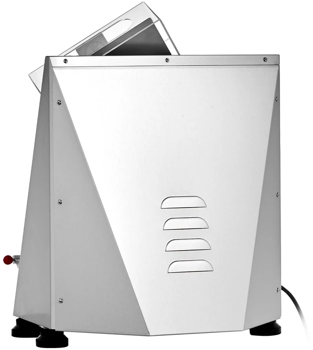 Alt view image 9 of 9 - Pizza Dough Roller Sheeter, 3-14 Inch Automatic Stainless Steel Pizza Press, Commercial Electric 370W Pasta Maker Machine, 260 pcs Per Hour, Adjustable Thickness, with Dough Press Lid