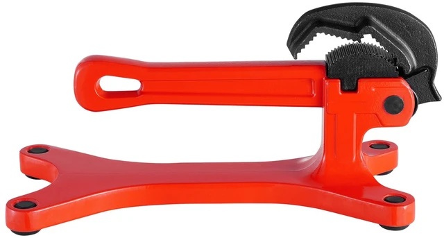 Alt view image 8 of 8 - Portable Pipe Vise, Lightweight Aluminum Pipe Vise with 1/8" to 1-1/2" Clamping Capacity, Ideal for Onsite Plumbing Installation, Repair, and Maintenance