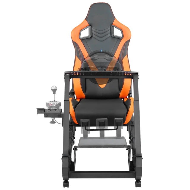 Alt view image 15 of 15 - VEVOR Heavy Duty Racing Wheel Stand for Logitech G923/G920/G29 Max Load 330LBS