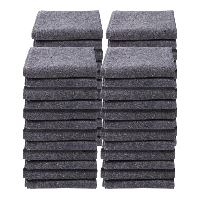 Alt view image 15 of 15 - Moving Blankets, 72" x 54", 21 lbs/dz Weight, 24 Packs, Professional Recycled Cotton Packing Blanket, Large Heavy Duty Shipping Mover Pads Perfect for Protecting Furniture, Floors, Appliances