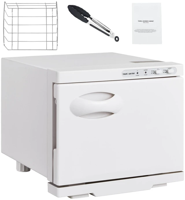 Alt view image 8 of 8 - VEVOR Hot Towel Warmer, 8L Spa Hot Towel Warmer Cabinet, 2-in-1 Towel Warmer with Stainless Steel Rack, Holds up to 16 Towels, All-round Heating for Facials, SPA, Massage, Salon, Bathroom, Esthetician