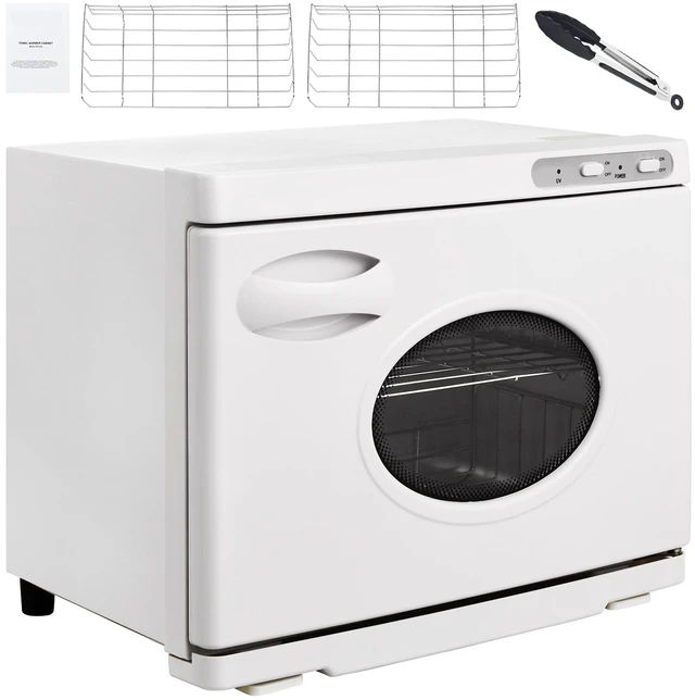 Alt view image 8 of 8 - VEVOR Hot Towel Warmer23L Large Capacity Spa Hot Towel Warmers with See Through Window, 2 Stainless Steel Racks, Holds up 50-60 Towels, 2-in-1 All-round Heating for Facials, SPA, Massage, Salon