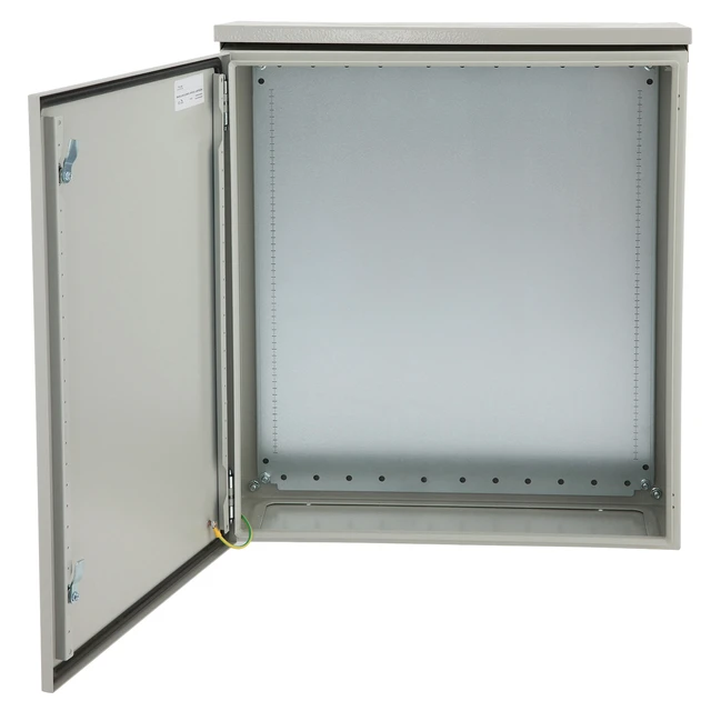 Alt view image 13 of 13 - Electrical Enclosure, 24\'\' x 24\'\' x 12\'\', NEMA 4 Outdoor Enclosure, IP65 Waterproof & Dustproof Cold-Rolled Carbon Steel Hinged Junction Box for Outdoor Indoor Use, with Rain