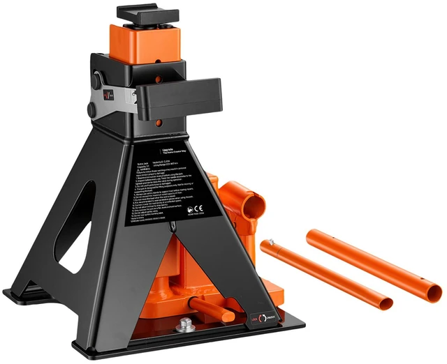 Main image of VEVOR Hydraulic Bottle Jack and Jack Stand in One 3 Ton (6613.9 lbs) Lift, for Sedans, Compact SUVs & Small Vans, 10.75"-21.14" Lifting Range, All-in-One Heavy Duty Vehicle Unijack with Wide Base