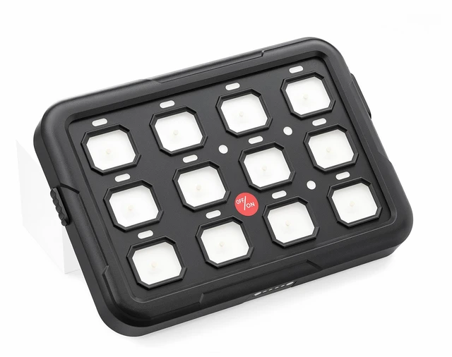 Main image of VEVOR 12 Gang Wireless Switch Panel Circuit Control 165 ft Remote Range, for 12-24V Car Truck Pickup Boat UTV SUV, RGB Auto-Dimmable, Toggle Momentary Strobe, 1920W 80A Relay System, Waterproof