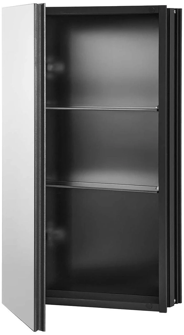 Alt view image 2 of 2 - VEVOR Medicine Cabinet 14" x 24" Mirror Medicine Cabinet Adjustable Shelves