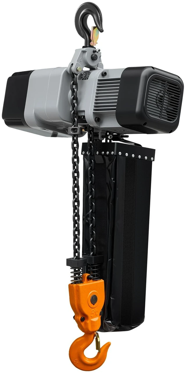 Main image of VEVOR 11000 lbs Electric Chain Hoist 30 ft Lift Three-Phase Overhead Crane, Double G100 Chain with 328 ft Wireless & 27 ft Wired Remote Control, 208-240V/440-480V, for Factories, Warehouses, Garages