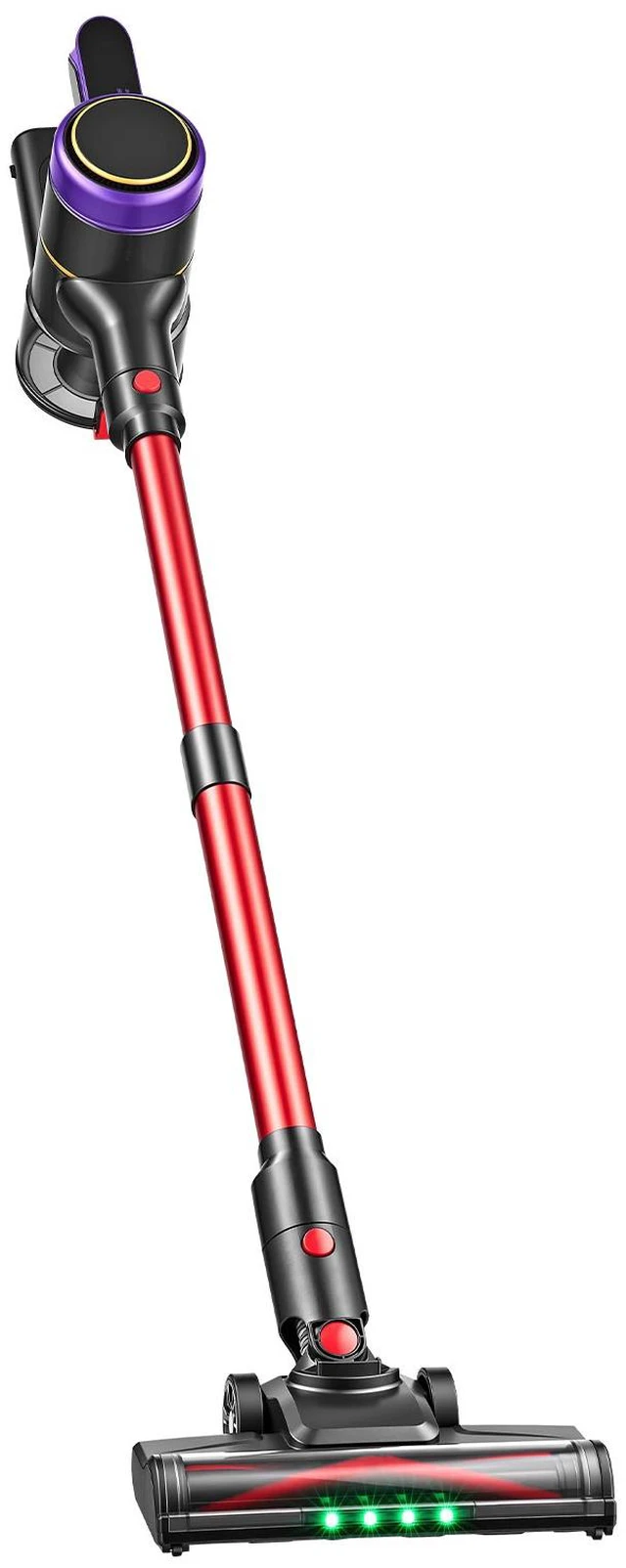 Main image of VEVOR Cordless Vacuum Cleaner 400W 40kPA Cordless Stick Vacuum Cleaner, For Home Hard Floor Carpet Pet Hair, 45-Min Runtime, Rechargeable, Lightweight Handheld, with LED Display, 4 Brush Heads