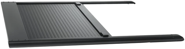 Main image of VEVOR Retractable Tonneau Cover 5.5FT Hard Truck Bed Cover Manual Retract, Compatible with 2022-2026 Toyota Tundra Crew Cab with Deck Rail System 5.5FT Bed (66.7"), Waterproof Aluminum, Lock for Trips