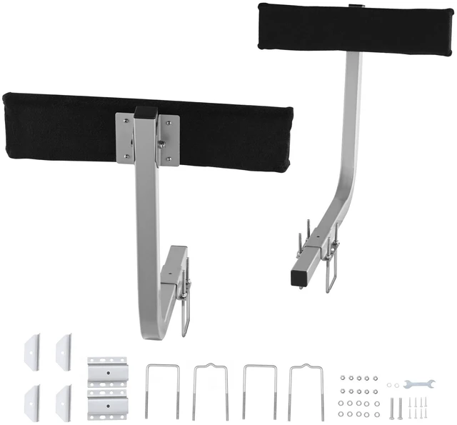 Alt view image 16 of 16 - VEVOR Marine Trailer Assistant, 27.6 Flexibly Adjustable Bunk Guide-Ons, Pair of Durable Steel Support Poles, Robust Roller Guide, Suitable for Ski Boats, Fishing Boats, or Sailboats 20