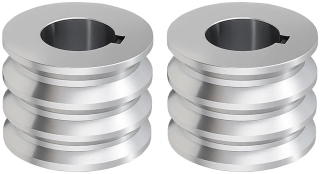 Main image of VEVOR Replacement Roller for Rolling Mill 3 Sizes Grooves 2 Square Rollers, Jewelry DIY Tool Accessory Parts, Premium Alloy Steel, Easy Installation, for Pressing Ductile Metals, Gold, Silver, Brass