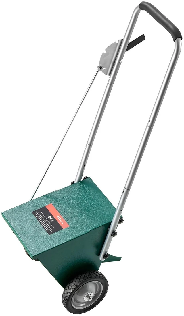 Main image of VEVOR Steel Dry Line Marker 25 lbs Powder Capacity Field Dry Line Chalker, For Small Fields, 2 to 4 in Adjustable Line Width, with 2 Heavy-Duty Wheels, Clear and Even Marking, Easy One-Person Pushing