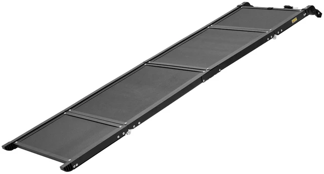 Main image of VEVOR Dog Ramp for Car 63" L x 17" W Foldable Pet Ramp Sandpaper Surface, for SUV Car Truck Outdoor, 250 lbs Capacity, Extra Long and Wide Gentler Climb, Non-Slip Portable for Medium & Large Dogs
