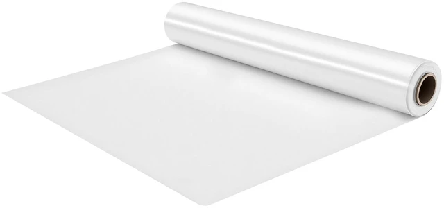 Main image of VEVOR Greenhouse Plastic Sheeting 6 x 100 ft 6 Mil Clear Polyethylene Film, for Farms Agriculture Garden Outdoor Plant, Water Sun Frost Wind Dust Resistant, Heavy Duty Thick Winter Hoop House Cover