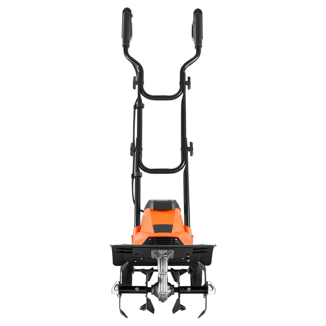 Alt view image 8 of 8 - VEVOR Corded Electric Tiller, 14 Inch Tilling Width Garden Rototiller, 10-Amp Motor Heavy-Duty Tilling Machine, Cultivator with Steel Tines and Foldable Handle, for Lawn, Yard, and Gardening Care