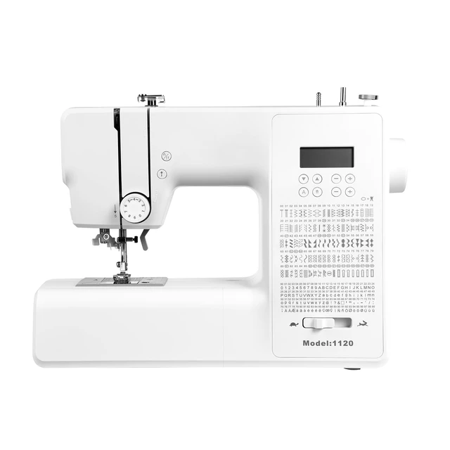 Alt view image 9 of 9 - VEVOR Computerized Sewing Machine Digital Sewing Machine 200 Stitch Applications