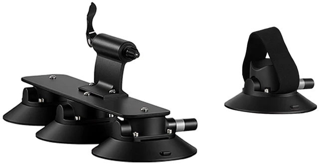 Main image of VEVOR Suction Cup Bike Rack 44 lbs Quick Release Aluminium Alloy for 1 Bike, Fits Sedan SUV Road MTB, Tool-Free Suction Mount, Low-Noise Design, Anti-Scratch Rubber Sucker, Upright Roof Bicycle Rack