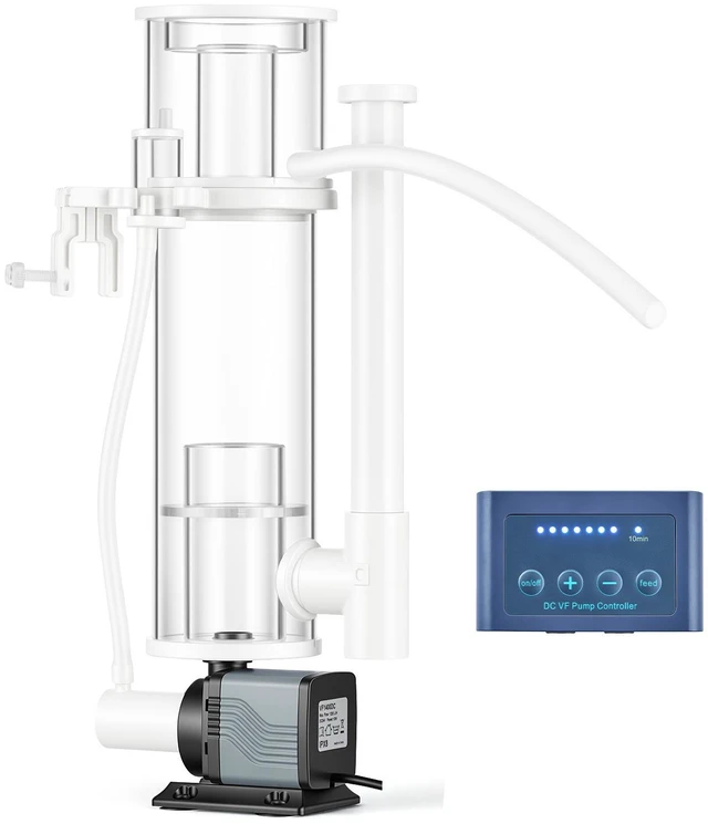 Main image of VEVOR Protein Skimmer for 30-80 Gal Saltwater Aquarium Hang On with DC Pump, Protein Skimmer with DC Pinwheel Pump, Adjustable Control, for 30-80 Gal Medium Saltwater Aquariums & Reef Tank Fish Tank