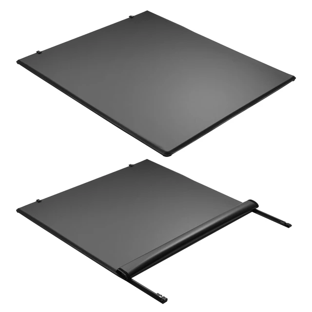 Alt view image 9 of 9 - VEVOR Soft Roll-Up Truck Bed Tonneau Cover 6.5 ft for 15-25 Ford F150 Waterproof