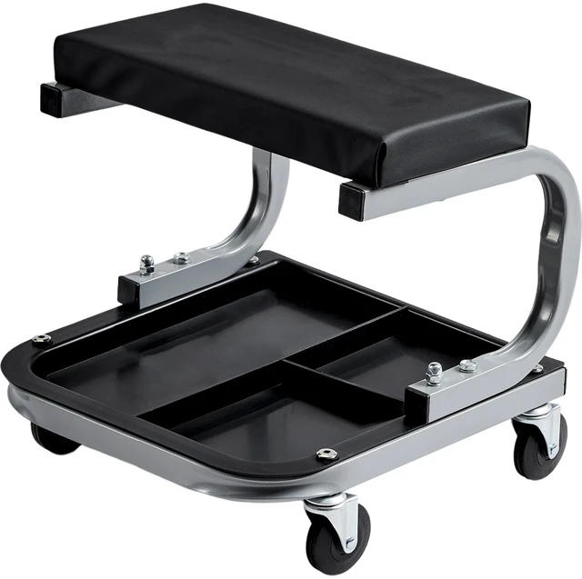 Alt view image 17 of 17 - VEVOR Mechanics Garage Stool 250 LBS Mechanic Creeper Seat Under Car Tool Tray