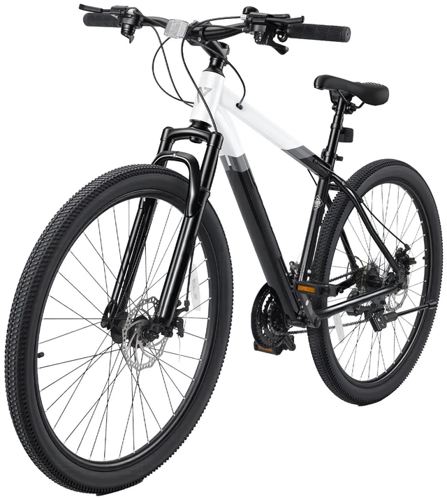 Main image of VEVOR Mountain Bike for Men and Women 27.5 in Outdoor Bicycle 21 Speeds, Adult Bikes, Front Suspension, Adjustable Saddle, All-Terrain Tires, Aluminum Alloy Frame, Dual Disc Brake, Pre-Assembled