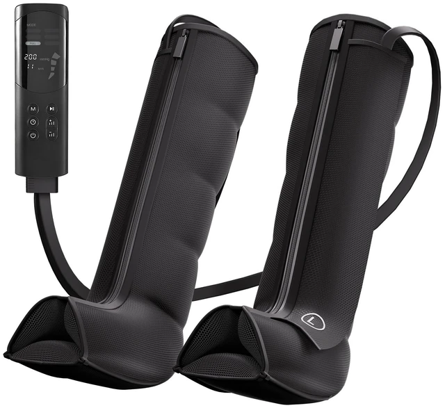Main image of VEVOR Leg Compression Massager 6 Modes Air Compression Full Leg Massager, For Daily Relaxation, 9 Massage Intensities, 360° Coverage, Auto Shut-Off Timer, with Portable Storage Bag and Power Adapter