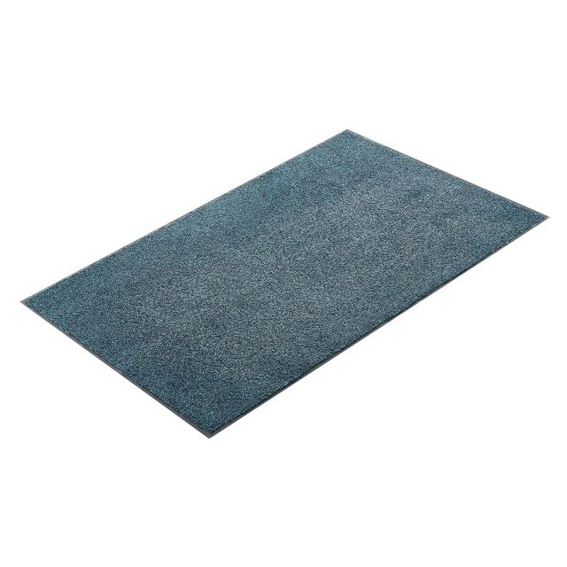 Alt view image 9 of 9 - VEVOR Front Door Mat, 6 x 4 ft Commercial Floor Mat for Indoor and Outdoor, Industrial Entrance Carpet with PVC Backing, Heavy Duty Washable Entry Rug for Hallway, Kitchen, Balcony, Garage, Slate Blue