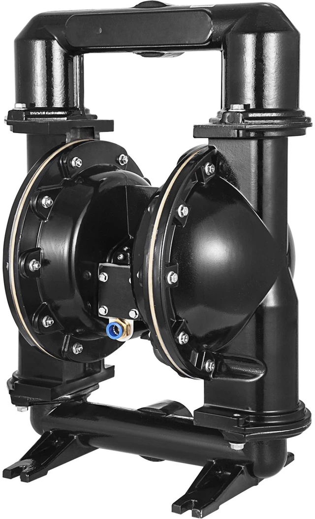 Alt view image 8 of 8 - Air-Operated Double Diaphragm Pump, 2 inch Inlet & Outlet, Aluminum Alloy Body, 75 GPM & Max 120PSI, Nitrile Diaphragm Transfer Pump for Petroleum, Diesel, Oil and Low Viscosity Fluids