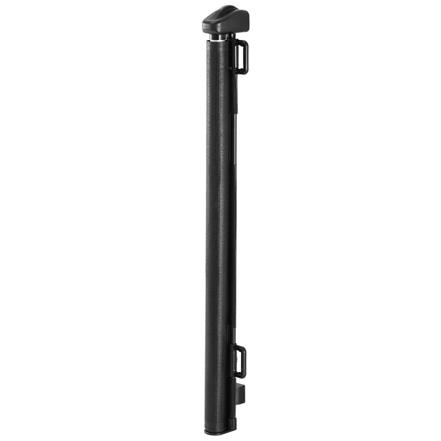 Alt view image 9 of 9 - VEVOR Retractable Baby Gate Mesh Dog Gate 72.8 inch Wide 31.3 inch Tall Black
