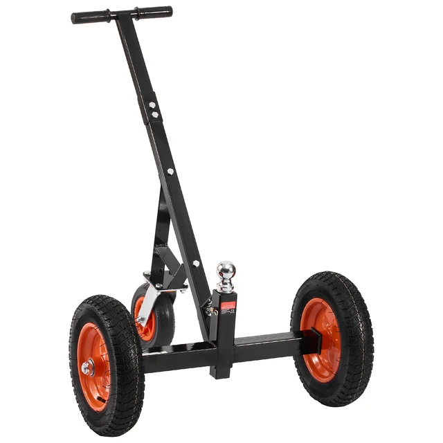 Alt view image 15 of 15 - VEVOR 1000lbs Trailer Dolly 16.7 and 22 in Adjustable Height 2 in Ball 14 in Tires