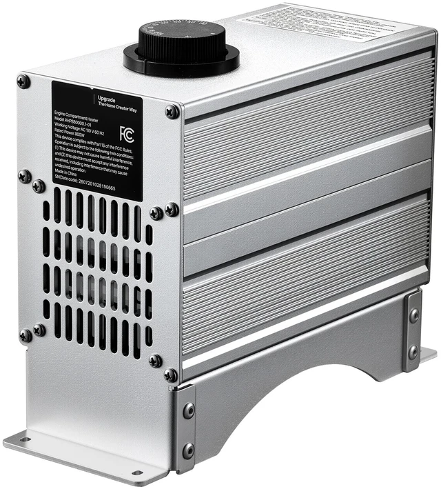Main image of VEVOR Boat Engine Compartment Heater, 800W Bilge Heater Fit Boats Up to 35FT, Self-Regulating PTC Element & 32-104°F Adjustable Thermostat, IP68 Waterproof Fan, Winter Freeze Protection for Boats RVs