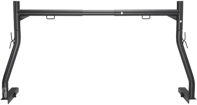 Alt view image 17 of 17 - VEVOR Truck Rack, 46-71inch Extendable Truck Ladder Rack, 800 lbs Capacity Steel Ladder Rack for Truck with Non-Drilling J-bolts, Heavy Duty Truck Bed Rack for Kayak, Surfboard, Lumber, Ladder