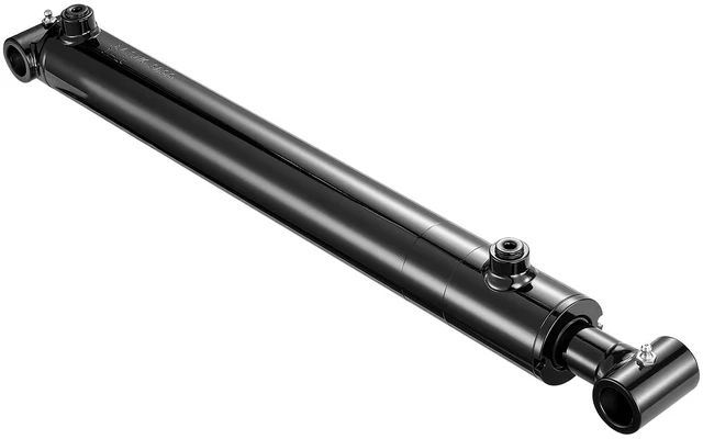 Main image of VEVOR Double Acting Hydraulic Cylinder, 2" Bore x 16" Stroke, Max 3500PSI Hydraulic Cylinder, Heavy-Duty Welded Cross Tube Cylinders with 1" Pin Hole & SAE #6 Port for Agricultural Machinery, Tractors