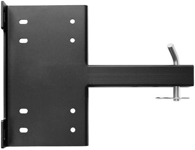 Alt view image 9 of 9 - VEVOR Winch Mount 15000 lbs Trailer Hitch Winch Mount with 2-inch Receiver
