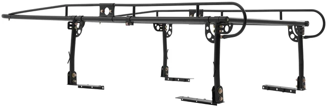 Alt view image 15 of 15 - VEVOR Truck Rack Pick up Ladder Rack 1000lbs Capacity 43.3"-63" Width for Lumber