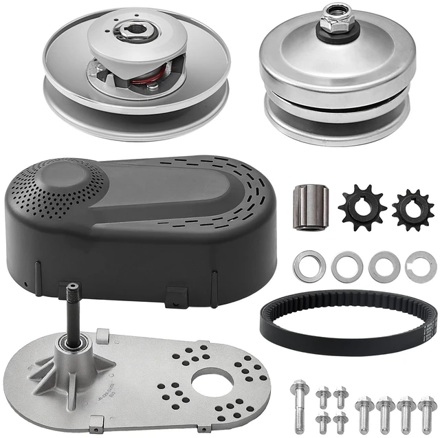 Alt view image 15 of 15 - VEVOR 2000 RPM Drive Clutch Durable Clutch with 2-8 HP Engine & Rubber Belt