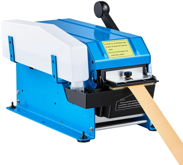 Main image of VEVOR Water-Activated Tape Dispenser 440 Inch Kraft Gummed Tape Cutter, 440 inch Adjustable Cut Length, 40100mm Tape Width, Manual Water-Activated Tape Cutter for Carton Sealing & Box Packing