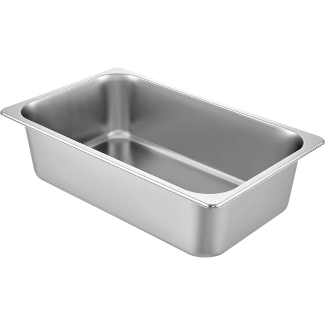 Alt view image 8 of 8 - 6 Pack Steam Table Pans 20.9 x 12.8 x 5.9 Inch Deep Steam Table Pan Full Size 20.5L Deep Food Container Stainless Steel Oven Tray Hotel Pans Anti-Jam Steam Table Food Pan