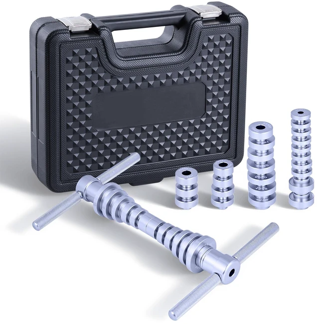 Alt view image 9 of 9 - VEVOR Bearing Press Kit Bushing Bearing Seal Driver Removal Tool Set 25 Pcs Case
