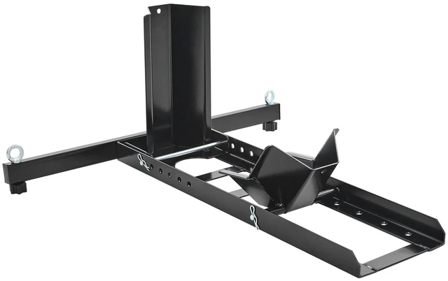 Alt view image 15 of 15 - VEVOR Motorcycle Wheel Chock Upright, 1800 lbs Capacity, Heavy-duty Steel Motorcycle Front Wheel Stand with 6 Adjustable Holes, For 15"-22" Off-Road Motorcycles, Standard Motorcycles