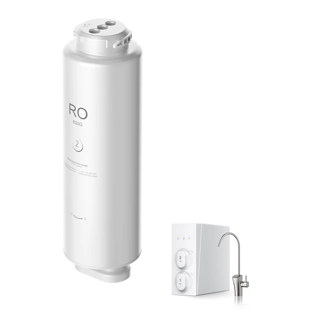 Alt view image 15 of 15 - Reverse Osmosis System, 800 GPD 11-stage Reverse Osmosis Water Filter Replacement, RO Filter Cartridge for 24 Months, Reduces Lead & Chlorine, Compatible with SS-005 Under Sink Water Filter