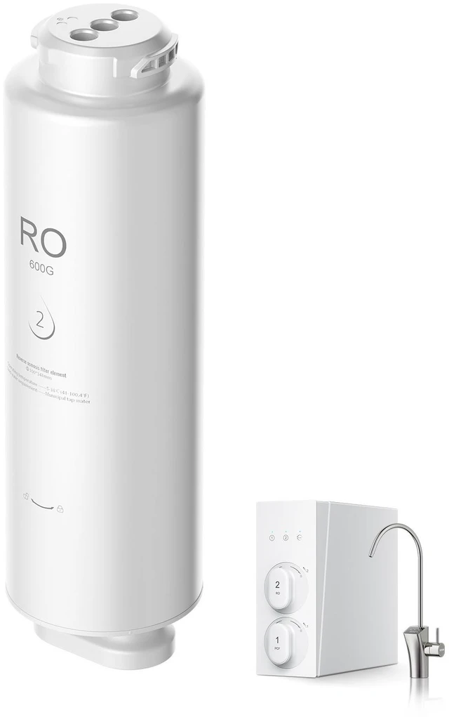 Alt view image 15 of 15 - VEVOR Reverse Osmosis System 600 GPD Replacement for SS-003 Under Sink Water Filter
