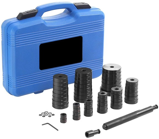 Alt view image 15 of 15 - VEVOR 52 Pcs Custom Bushing Press Kit Transmission Wheel Bearing Race Seal Kit