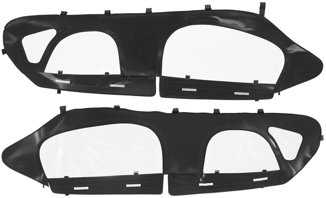 Alt view image 9 of 9 - UTV Cab Enclosure Upper Doors Set for Can-Am Maverick X3 MAX 4-Seater 2017-2024