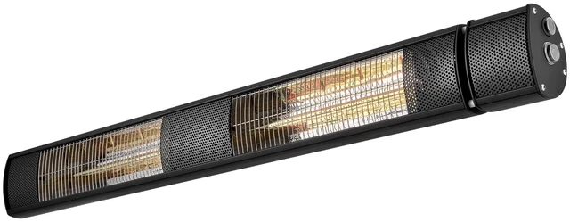 Main image of VEVOR Infrared Heater 3000W Electric Space Heater for Outdoor Use Black, Remote & Mechanical Switch Control, 3 Heat Settings, Aluminum Alloy & Cold-Rolled Steel, for Patios, Backyards, Balconies