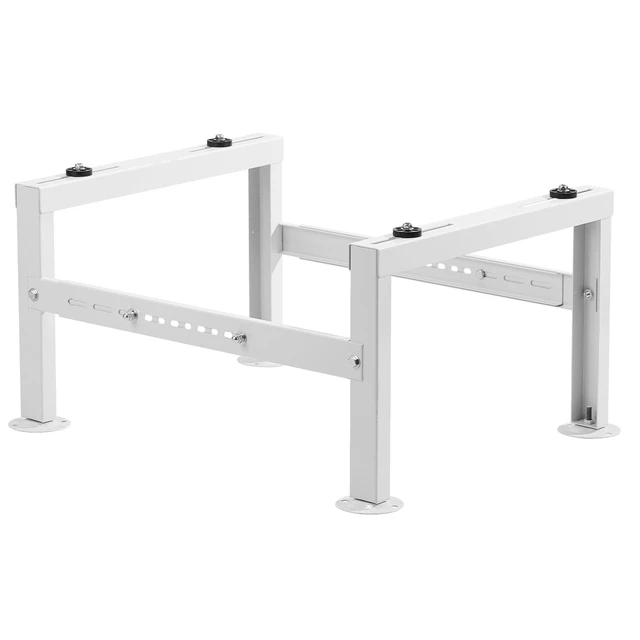 Alt view image 8 of 8 - Mini Split Ground Stand, Adjustable Anti-Vibration Mini Split Stand for 9000-60000 BTU Ductless Air Conditioner Heat Pump, Heavy Duty AC Base Bracket Floor Mount w/ 770LBS Max. Load Capacity