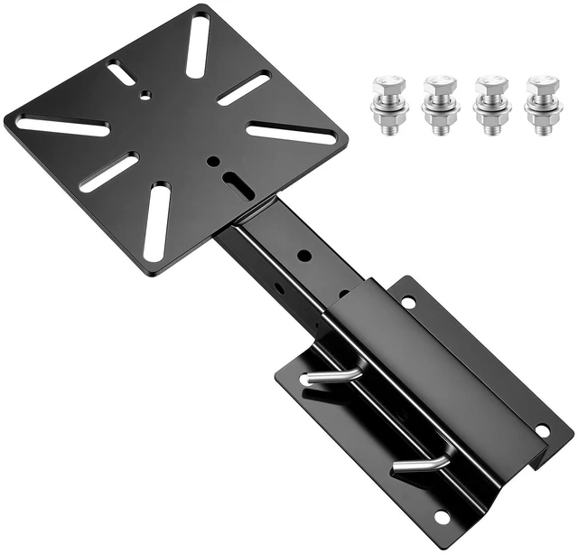 Main image of VEVOR Vise Plate Holder, 3-in-1 Table/Wall/Hitch Mounted for 2" Receivers, 4-Level Adjustable Length, Heavy-Duty Steel, Compatible with Pipe Vises & Bench Grinders for Vehicle Repairs, Metalworking